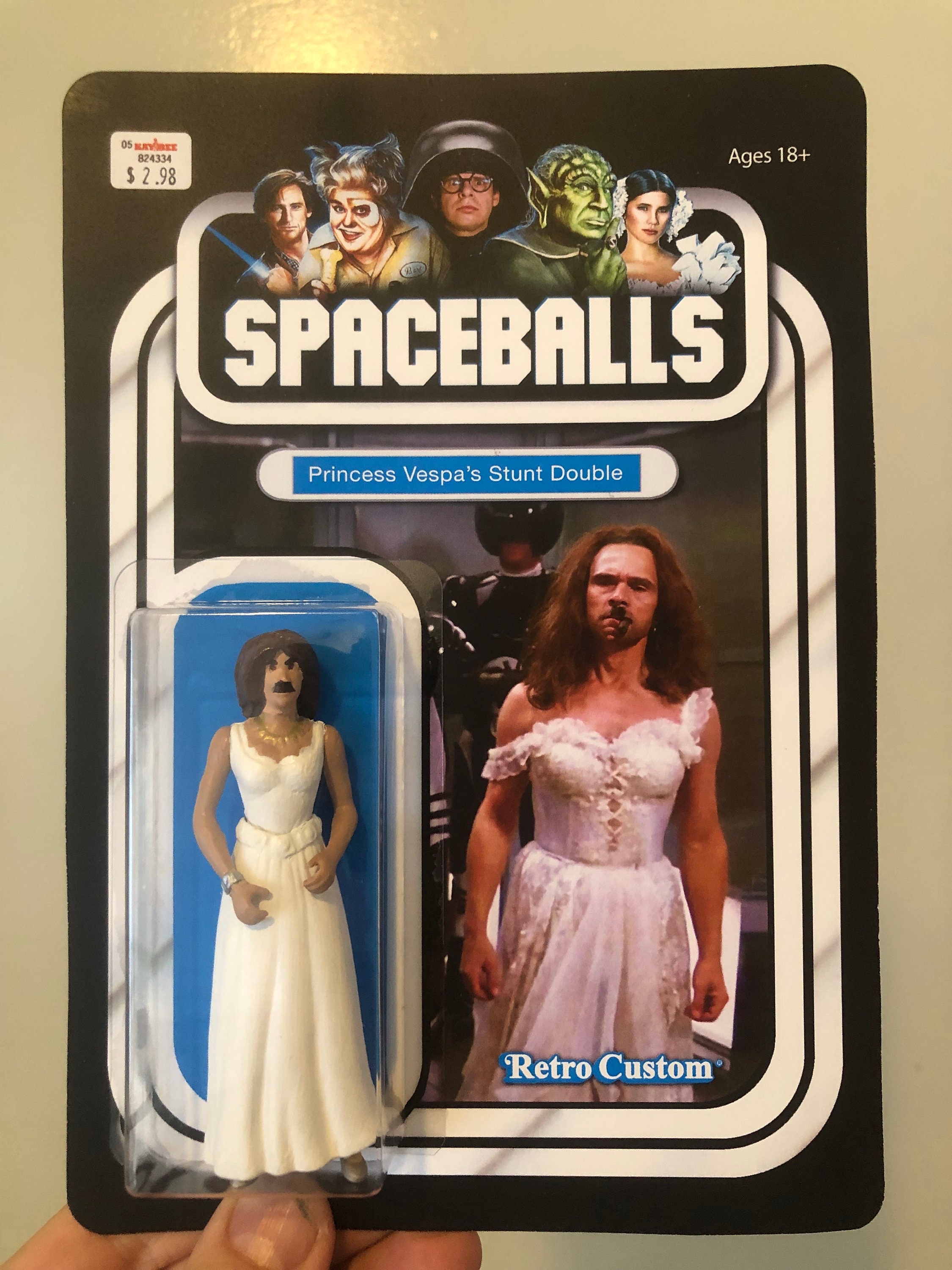 2023 Custom Spaceballs Princess Vespa Stunt Double Hand made Art Toy Etsy Australia