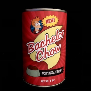 Futurama Bachelor Chow niestandardowa puszka