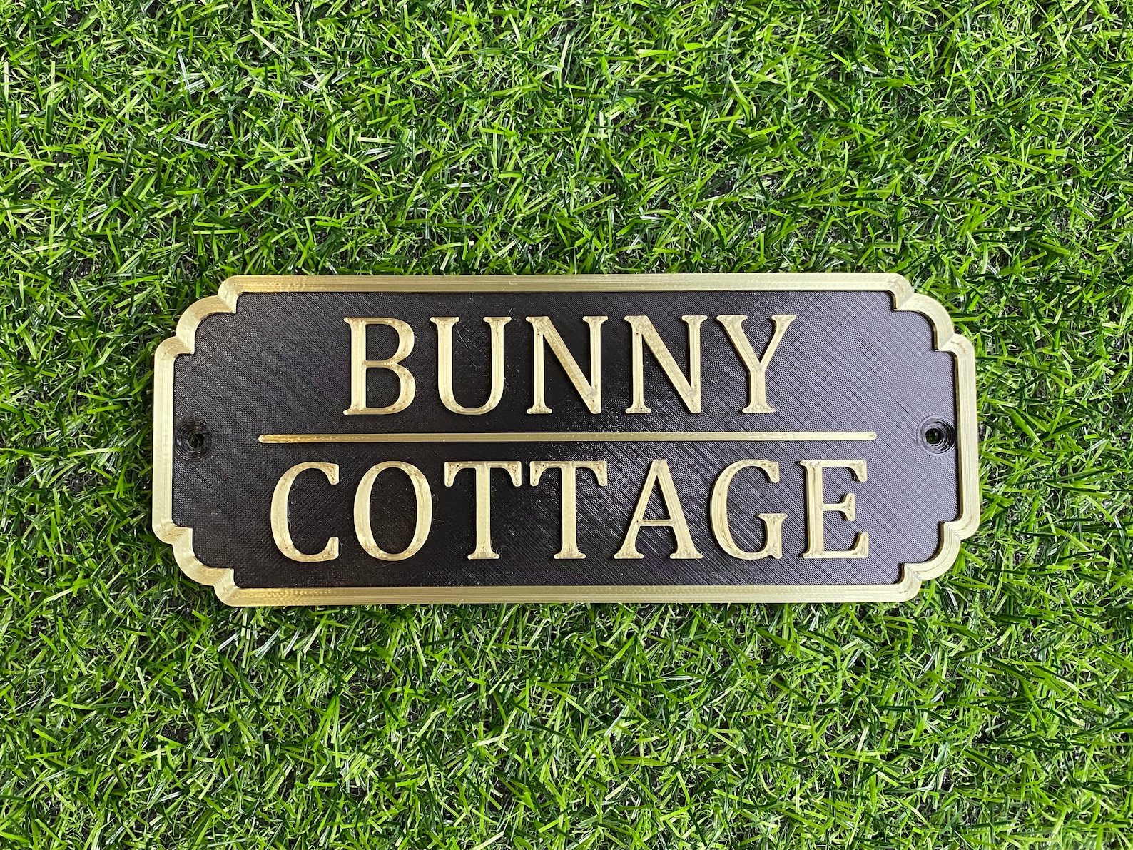 Personalised Rabbit Hutch Door Sign 20 Colour Options Etsy