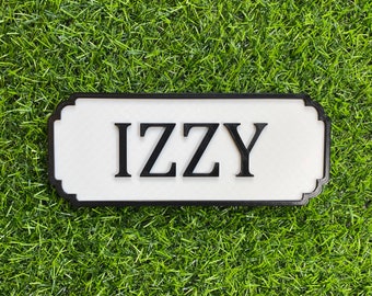 Personalised Door Sign - 20 Colour Options (DC)