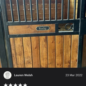 stall door sign