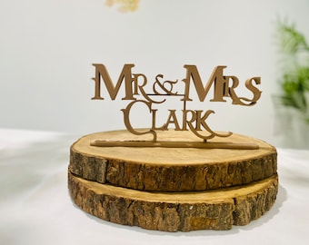 Personalised Wedding Sign Mr & Mrs Sign Mr and Mr Freestanding Sign Mrs and Mrs Wedding Gift Wedding Accessories Cake Table