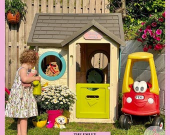 Personalised Playhouse Sign | Outdoor Playhouse Decor Custom Name Sign Den Accessory Personalised Gift For Kids Playhouse Decor Outdoor Sign