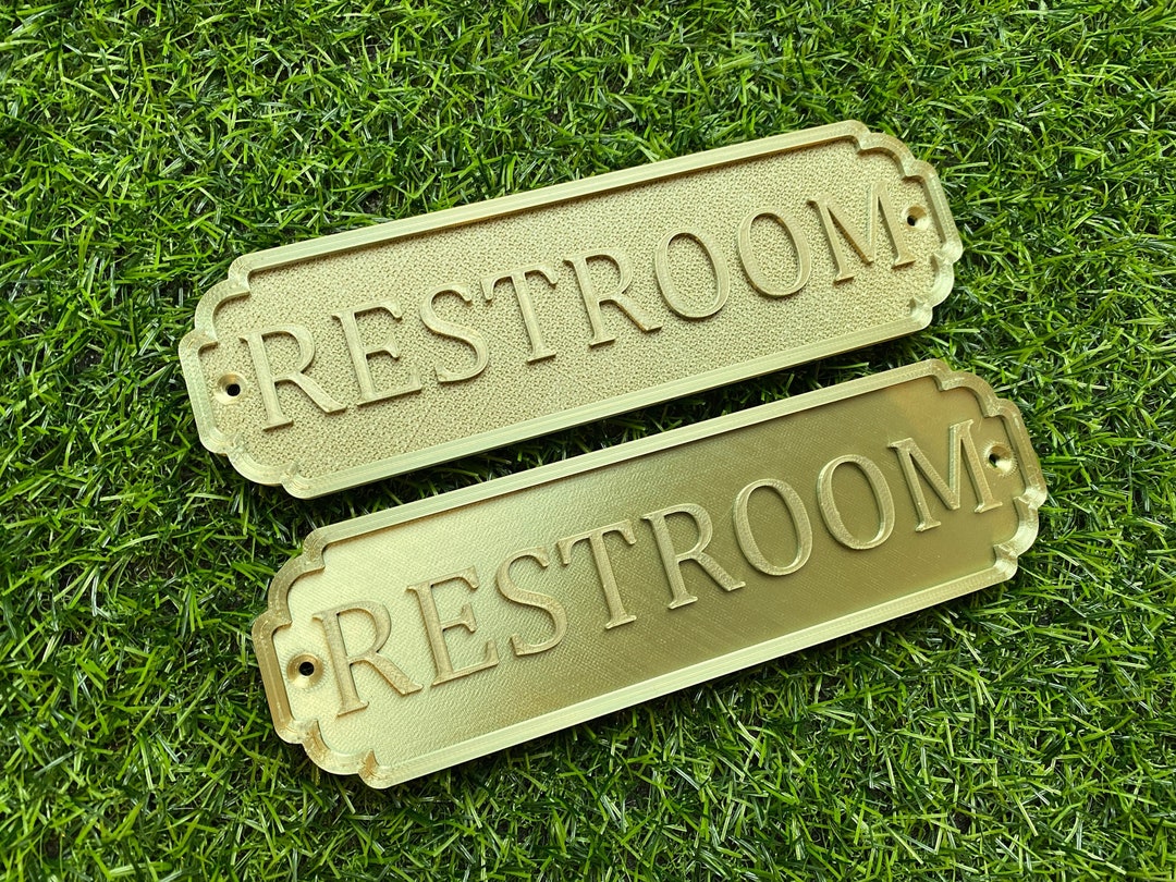 BRONZE Personalised Door Sign Classic Door Sign Custom Door Sign