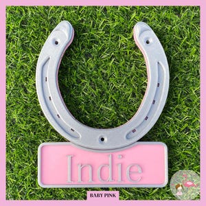 Stable Door Name Plate - 16 Colours & 5 Size Options