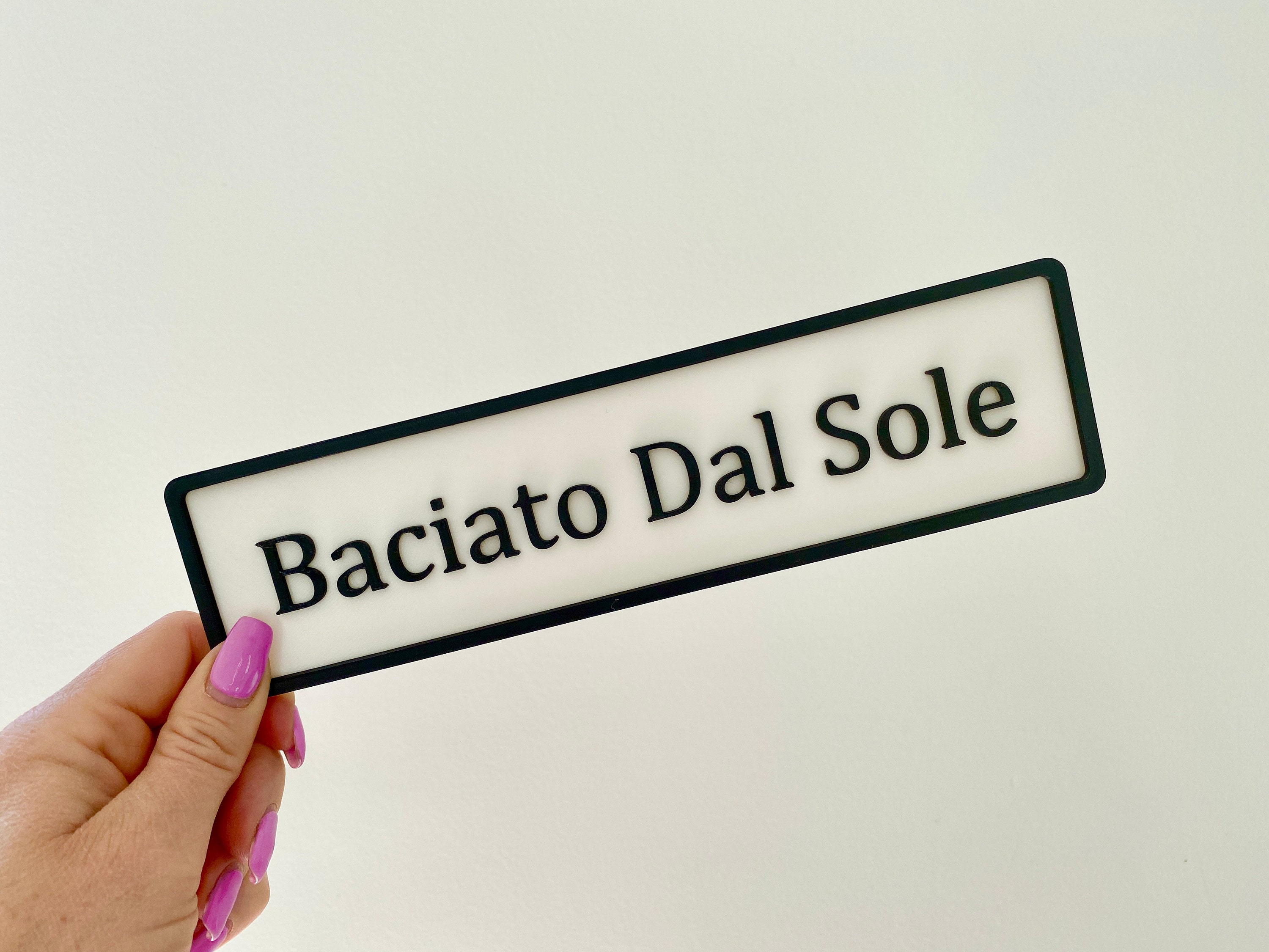 Contemporary Door Sign | Personalised Sign | Office Sign | House Sign