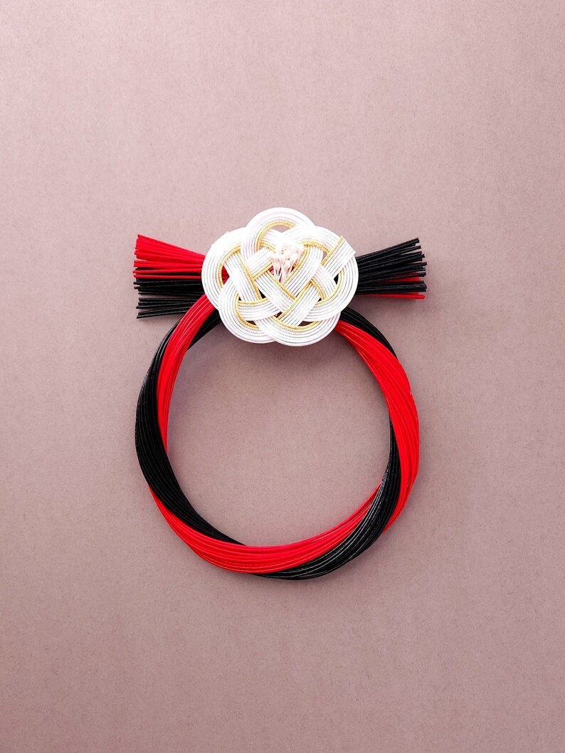 Mizuhiki Wreath Japanese Wall Decor Door Hanger Paper Etsy