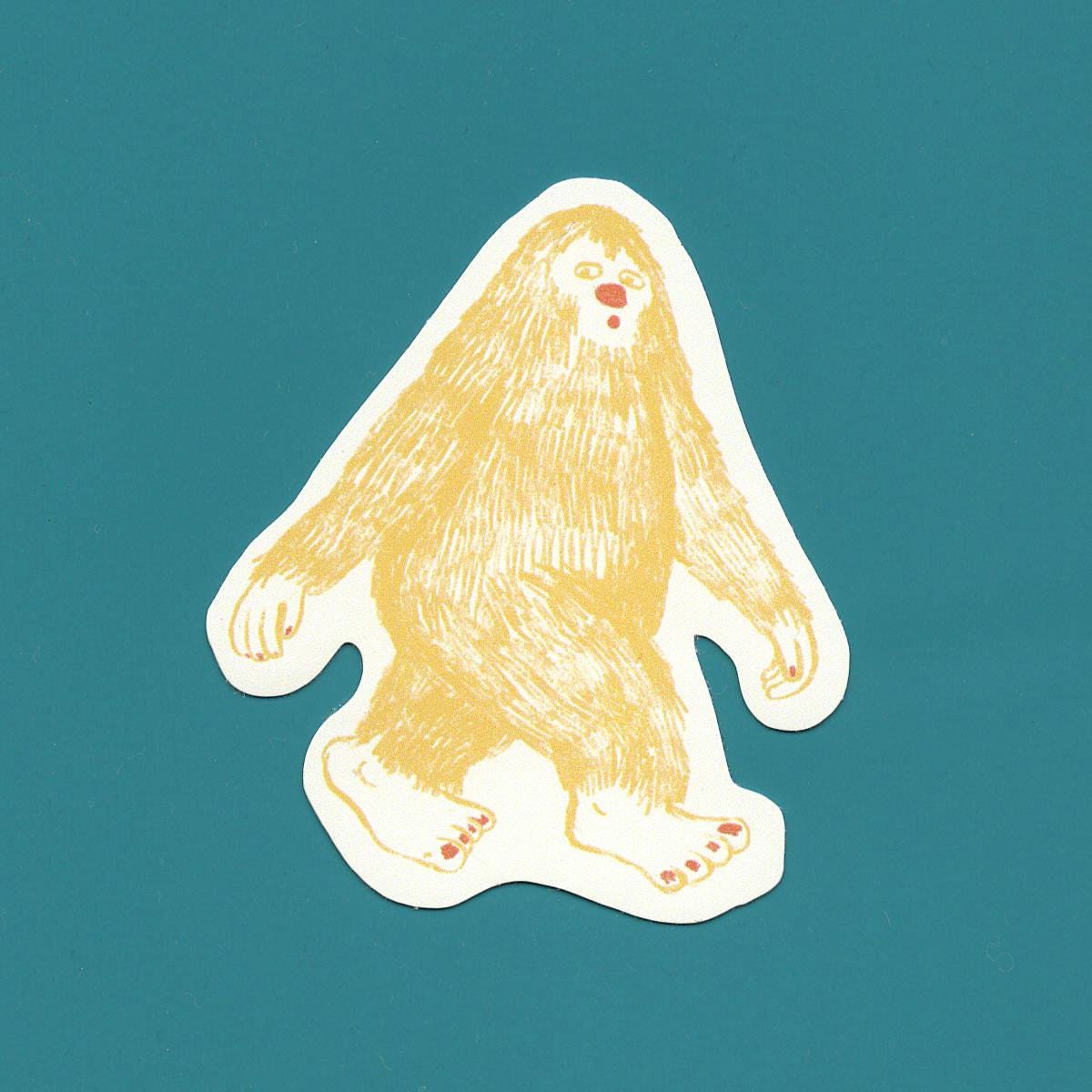 Patty the Cryptid Cutie matt vinyl sticker