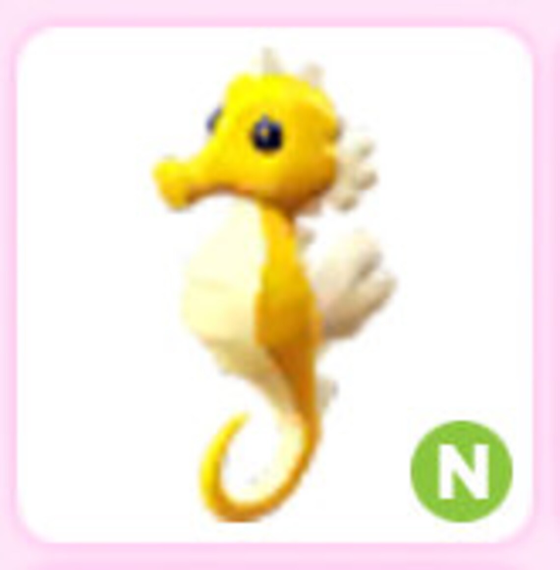 Adopt me neon seahorse Etsy