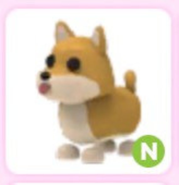 Adopt me neon shiba inu Etsy