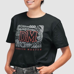 Unisex - Dungeon Master / T-Shirt / Dungeons & Dragons, RPG, Board Game, Gaming, Fantasy, Gift
