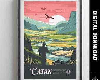Unofficial LOST RUINS of ARNAK - Inspired Poster / Retro Board Game ...