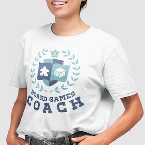 Unisex - Board Games Coach / T-Shirt / Dungeons & Dragons, RPG, Board Game, Gaming, Fantasy, Gift