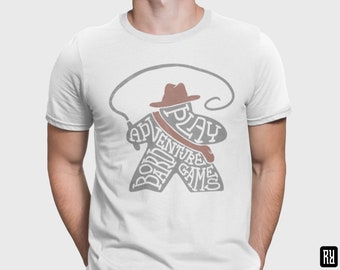 Unisex - Play Adventure Board Games / T-Shirt / Dungeons & Dragons, RPG, Board Game, Gaming, Fantasy, Gift