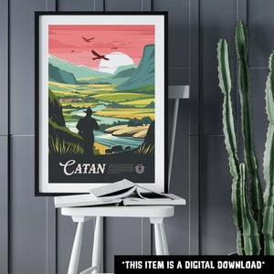 10 Board Game Posters Bundle Special Vol.1 / Retro Board Game Poster ...
