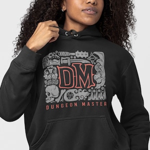 Unisex - Dungeon Master / Hoodie / Dungeons & Dragons, RPG, Board Game, Gaming, Fantasy, Gift