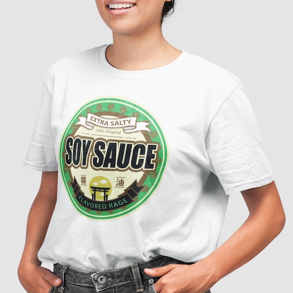 Unisex - Soy Sauce - Extra Salty / T-Shirt / Dungeons & Dragons, RPG, Board Game, Pop Culture, Fantasy, Gift