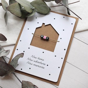 Housewarming card - personalized and handmade card - moving card - housewarming gift