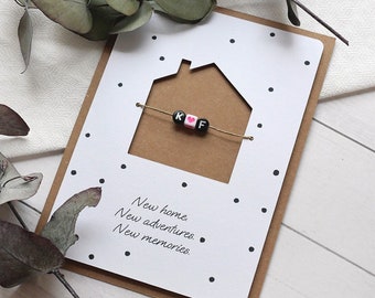 Housewarming card - personalized and handmade card - moving card - housewarming gift