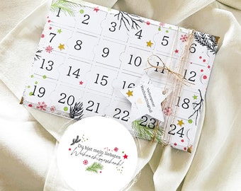 Plotter file Advent calendar - Toffifee - Plotter template - SVG file
