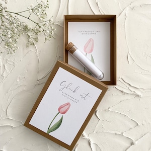 Personalisiertes Muttertagsgeschenk | Geschenkverpackung | Gutschein | Tulpe | Geldgeschenk | Floral | Blumen | Mama