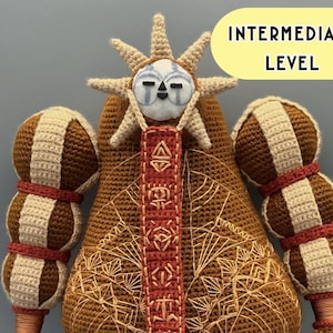 Esquie crochet pattern - Expedition 33, Clair Obscur | Amigurumi Tutorial (PDF)