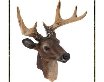 Deer Head Man Cave Rustic Charm Ceiling Fan Pull or Light Pull Chain