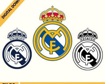 Real Madrid UEFA Champions League Logo: Cricut Cut File (Instant Download)