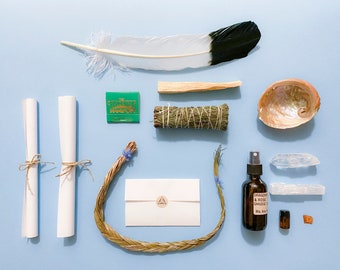 NEW YEAR CLEARING Ritual Kit - Great Housewarming and New Year Gift - Energy Clearing