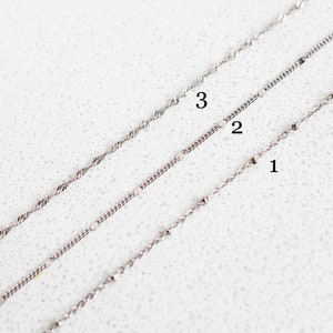 Silberkette mit Anhänger, Silberkette Sonne, Blume, filigrane Halskette Silber, MadeByResa Bild 5