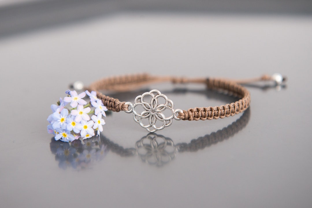 Bracelet Mandala, Macrame Bracelet Mandala, Filigree Bracelet Women
