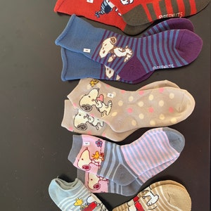 Japan Snoopy Socks, Cotton made, Ankle and Crew. Suitable for both Kids and Adults