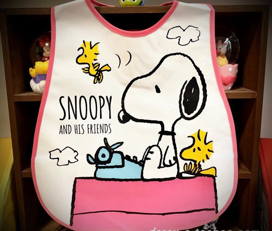 Snoopy Bib - Etsy