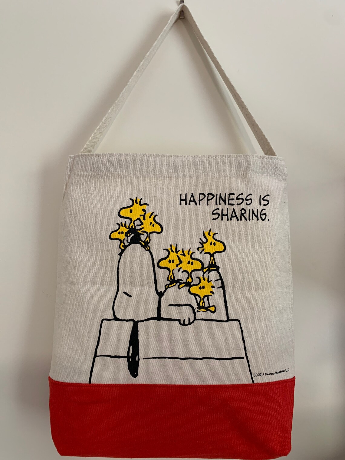 cotton on snoopy tote bag