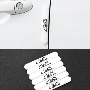 Snoopy 4pcs/pack, Car Door Edge Protector, Scratch Protection, Anti-Collision Guard, Car Accessories