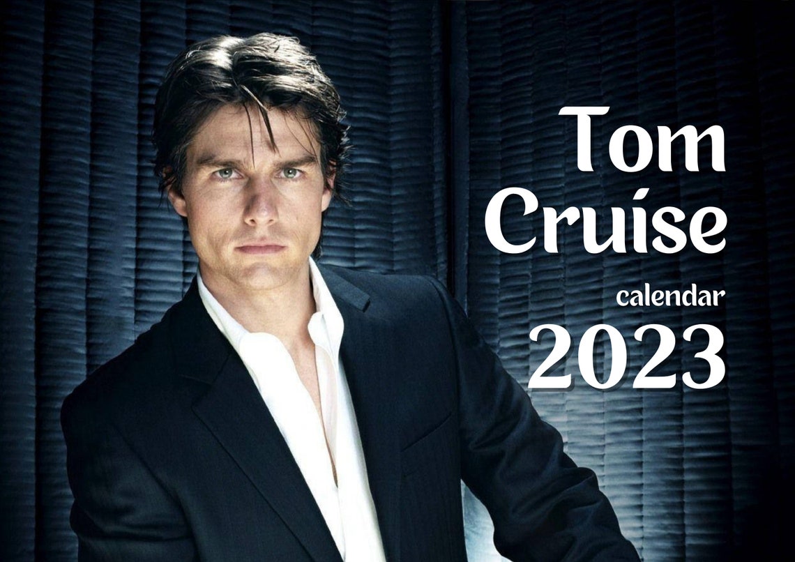Tom Cruise 2023 Calendar Etsy Canada