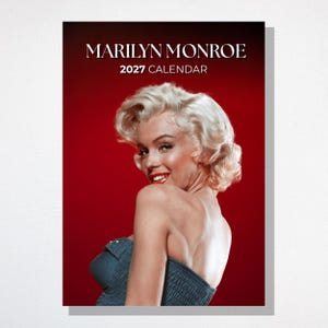 Marilyn Calendar - Etsy