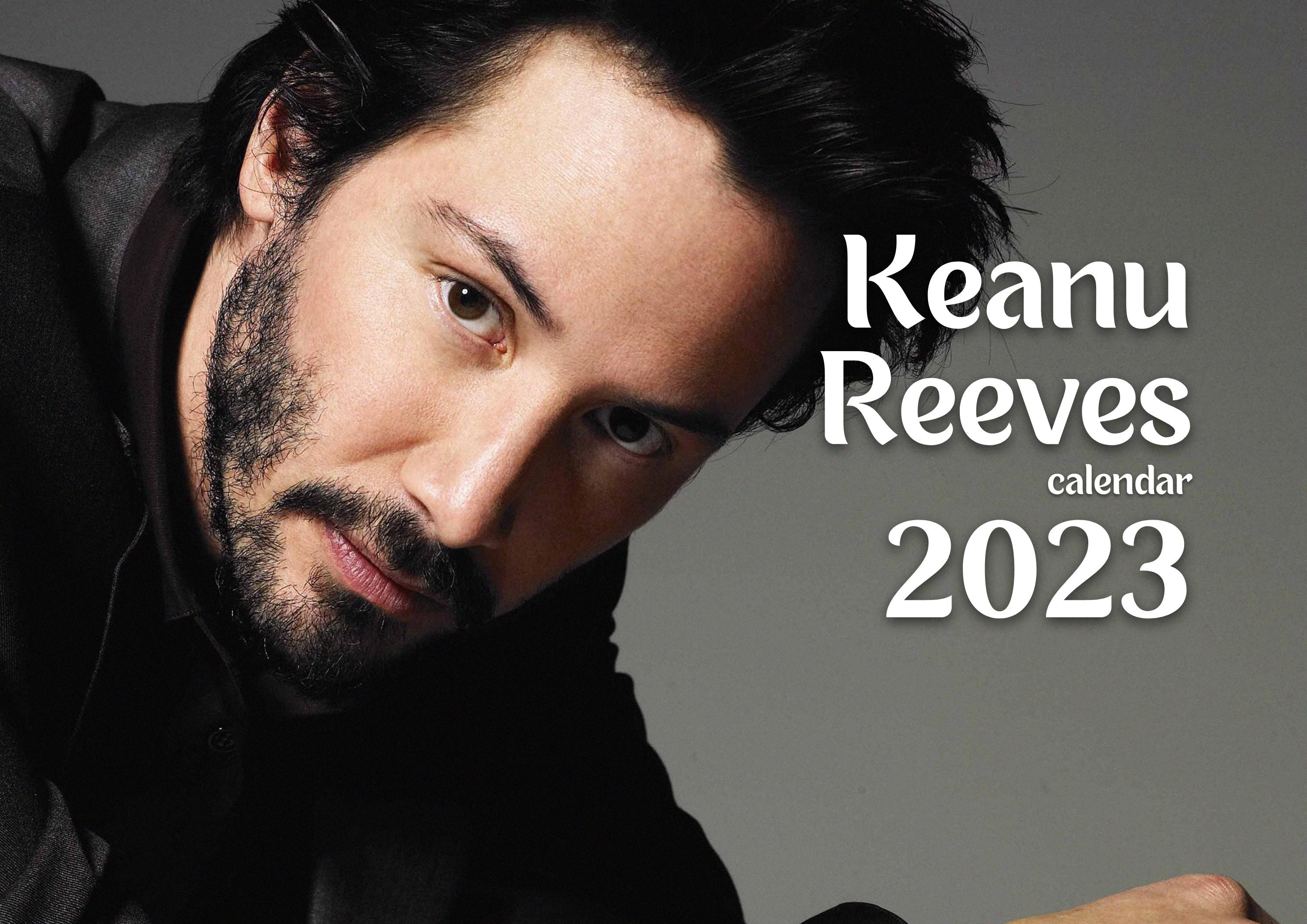 Keanu Reeves 2023 Calendar Printable Etsy Hong Kong