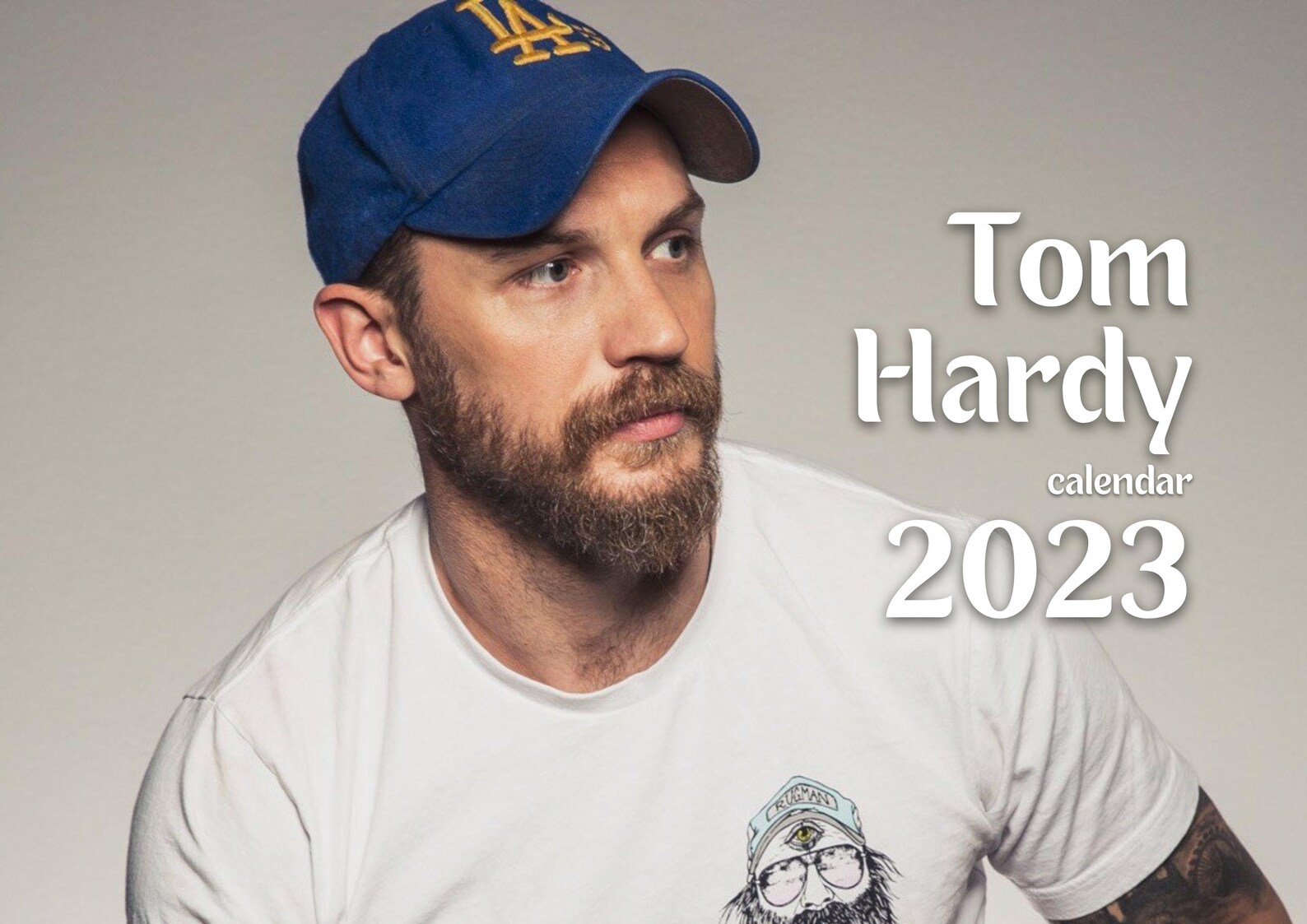 Tom Hardy 2023 Calendar Printable Etsy México