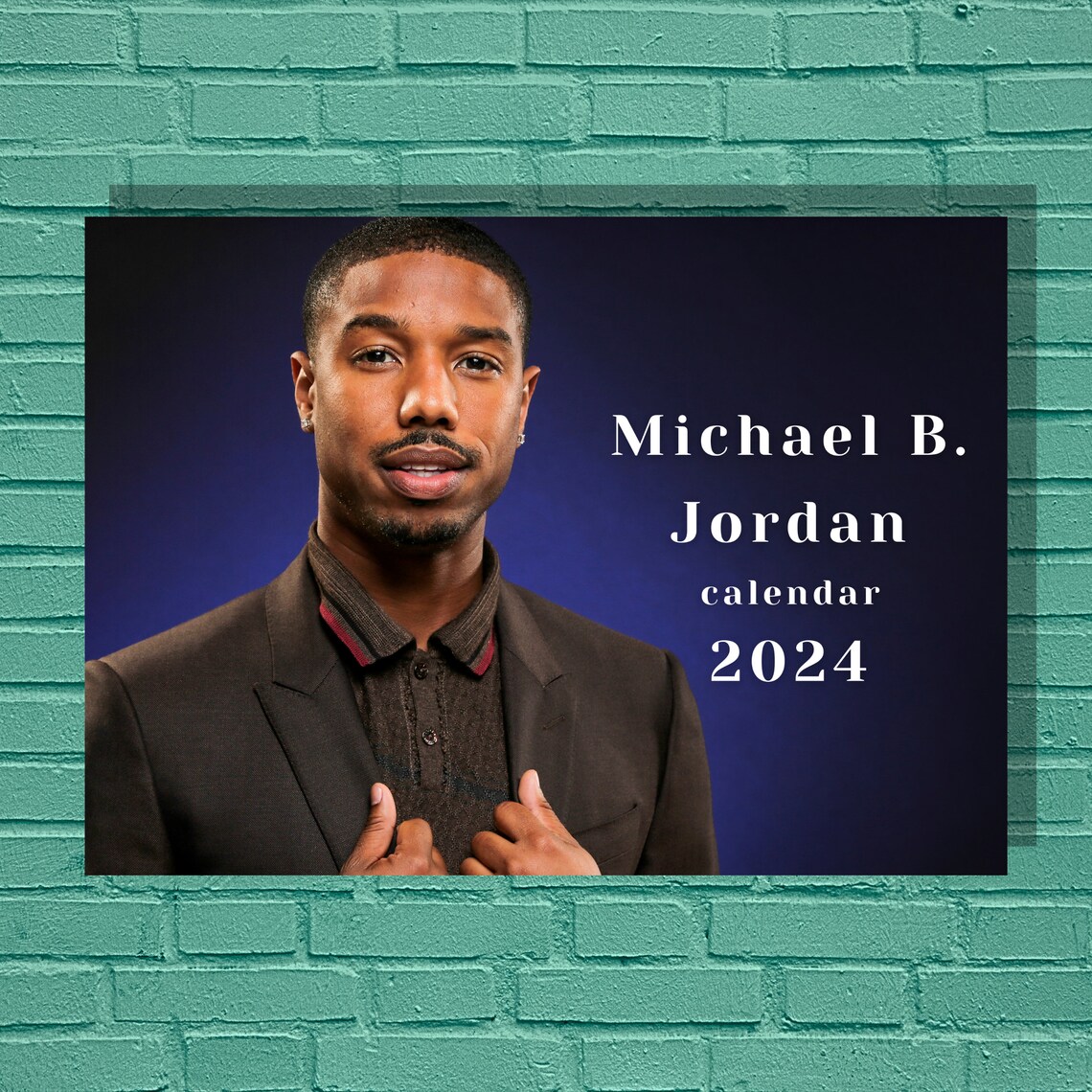 Michael B. Jordan 2024 Calendar Etsy