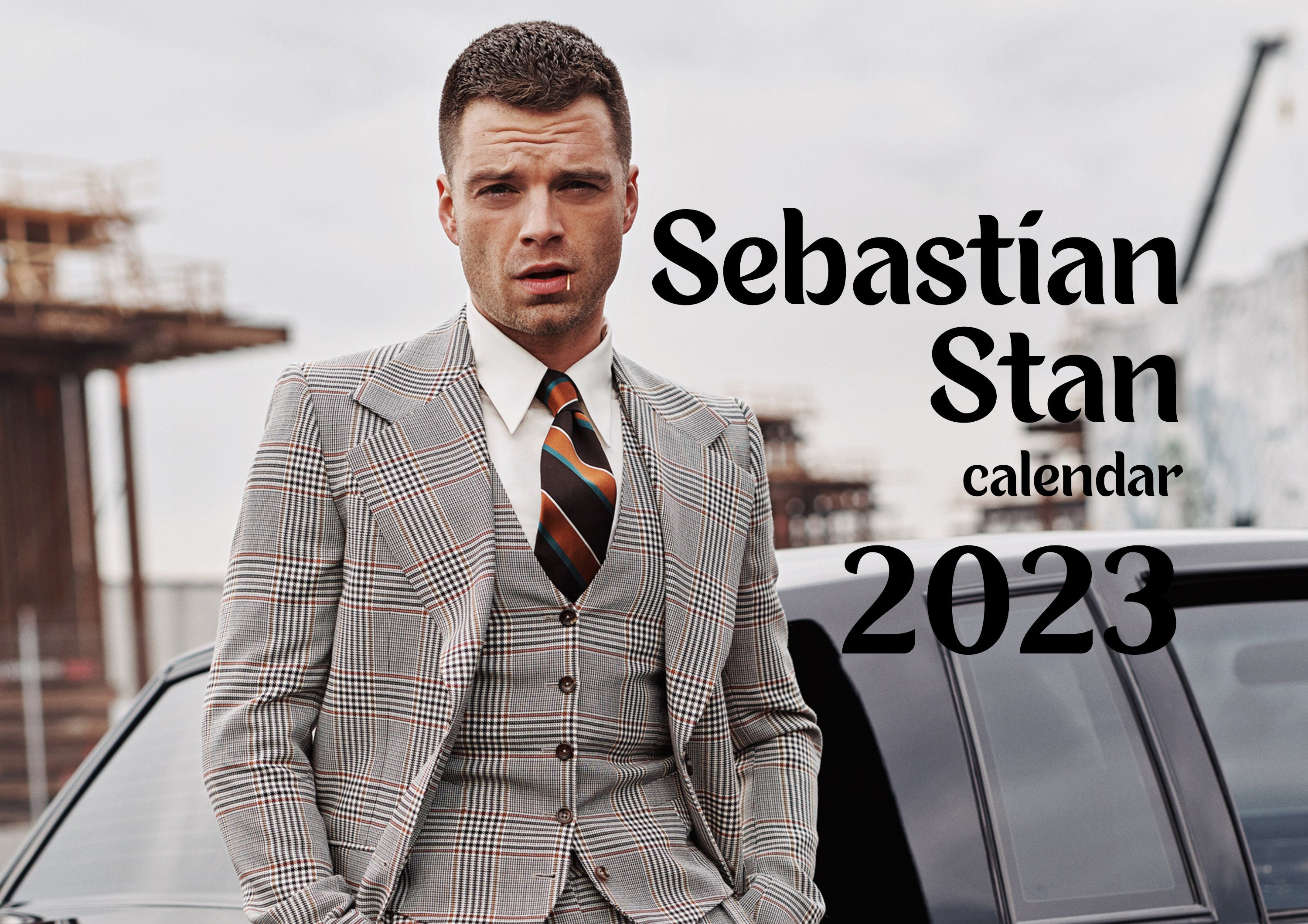 Sebastian Stan 2023 Calendar Printable Etsy