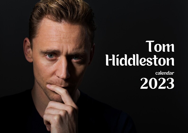 Tom Hiddleston 2023 Calendar Etsy