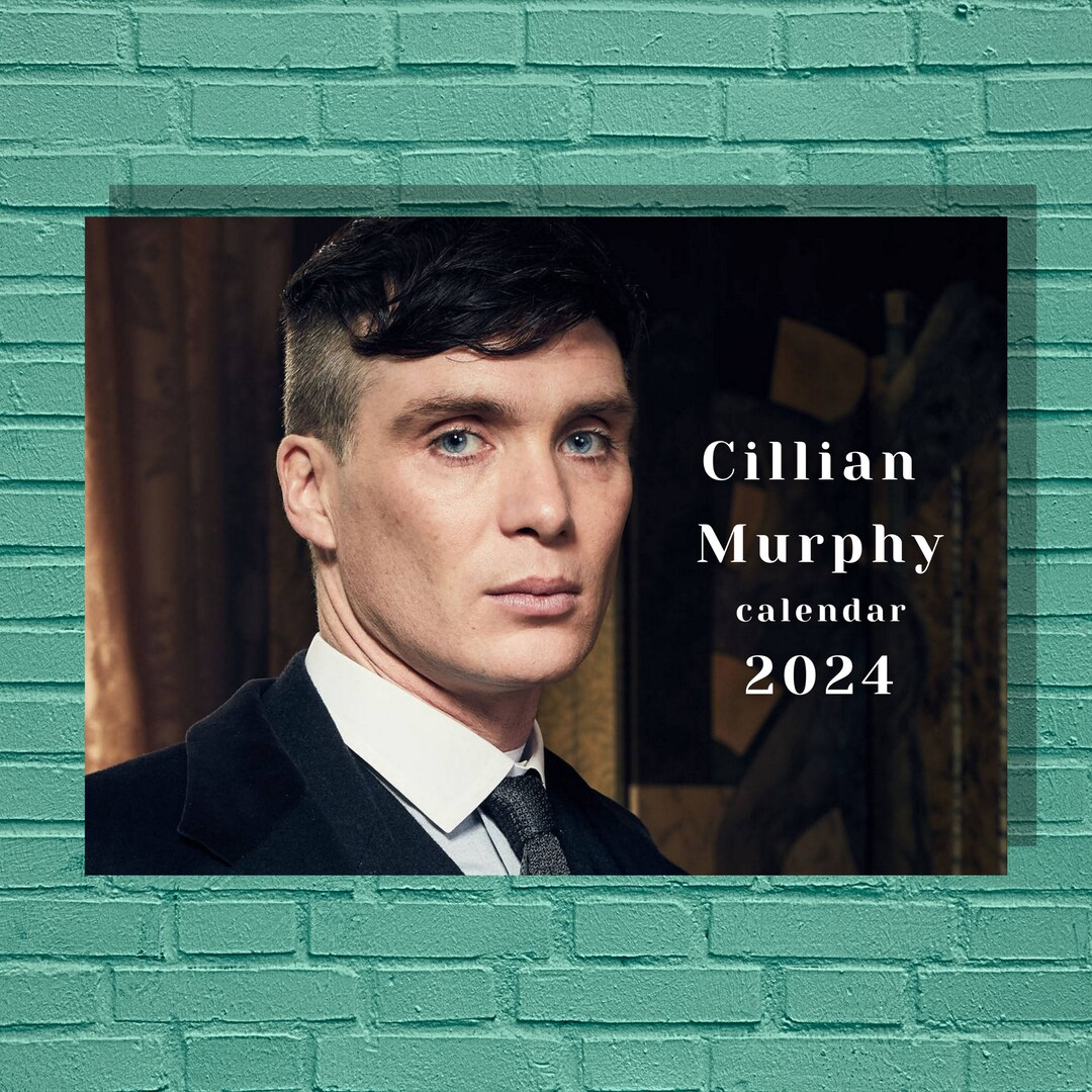 Cillian Murphy 2024 Calendar Etsy