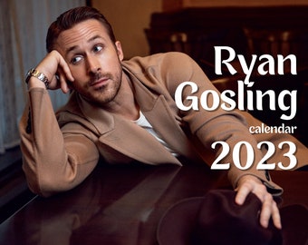 Ryan Gosling Calendar Etsy