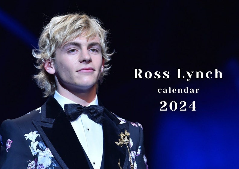 Ross Lynch 2024 Calendar Printable Etsy