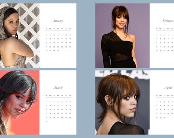 Jenna Ortega 2024 Calendar - Etsy