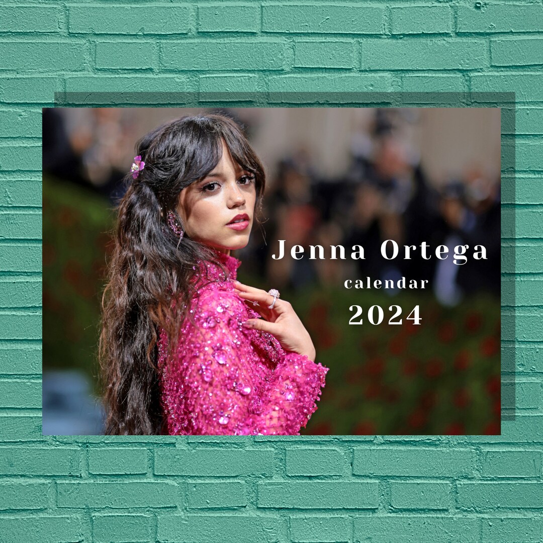 Jenna Ortega 2024 Calendar Etsy