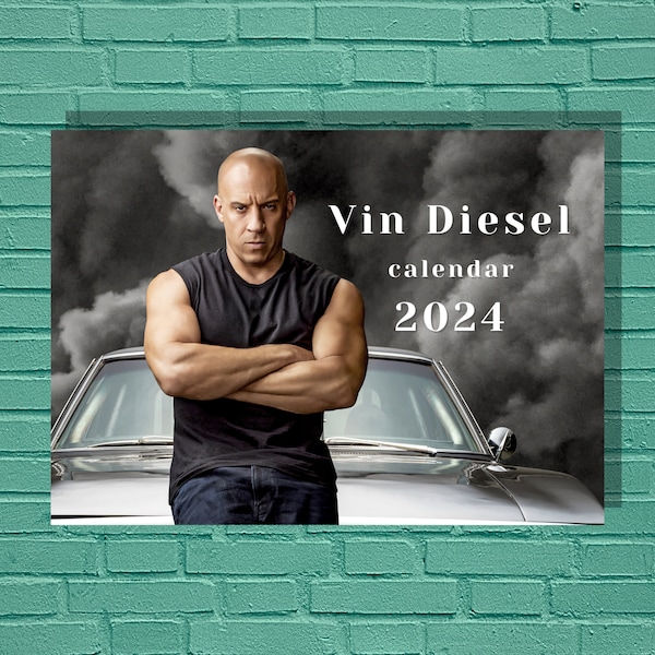 Vin Diesel 2024 Kalender