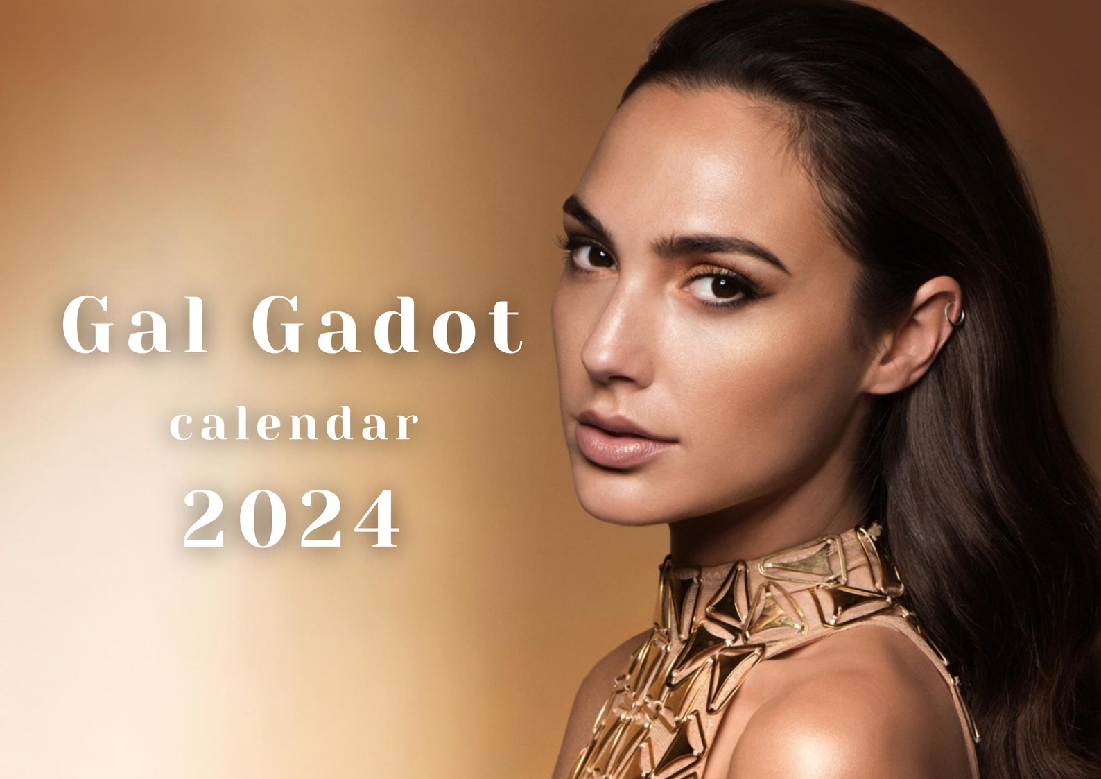 Gal Gadot 2024 Kalender Etsy.de