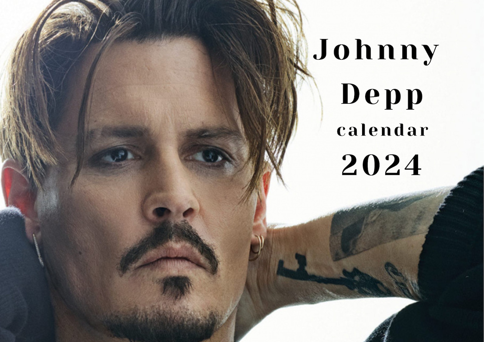 Johnny Depp 2024 Calendar Etsy